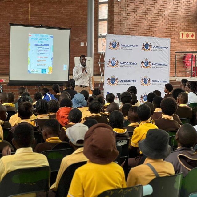 The City of Johannesburg was proudly represented as we hosted our literacy walk in Rabie Ridge, Midrand.

Learners from Dr Mathole Motshekga Primary School joined us, alongside district library leadership and education representatives, showing strong support for building a culture of reading.

The walk was a great success — a powerful reminder that literacy is a shared responsibility.

#WorldReadAloudDay #NalibaliAndSledWRAD2026 #WorldReadAloudMonth