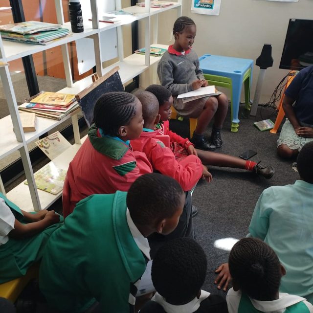 Nal’ibali, together with Chris Hani East and Intsika Yethu librarians, kicked off Human Rights Month with a powerful storytelling session at Cofimvaba Library.

The session focused on strengthening the effective use of children’s corners, creating welcoming spaces where young readers can explore, imagine, and grow through stories. 

When we invest in spaces for children to read and be heard, we uphold their right to learn, dream, and thrive.

#HumanRightsMonth #Nalibali #Storytelling #LibrariesMatter #ReadingForEnjoyment #BuildingReaders