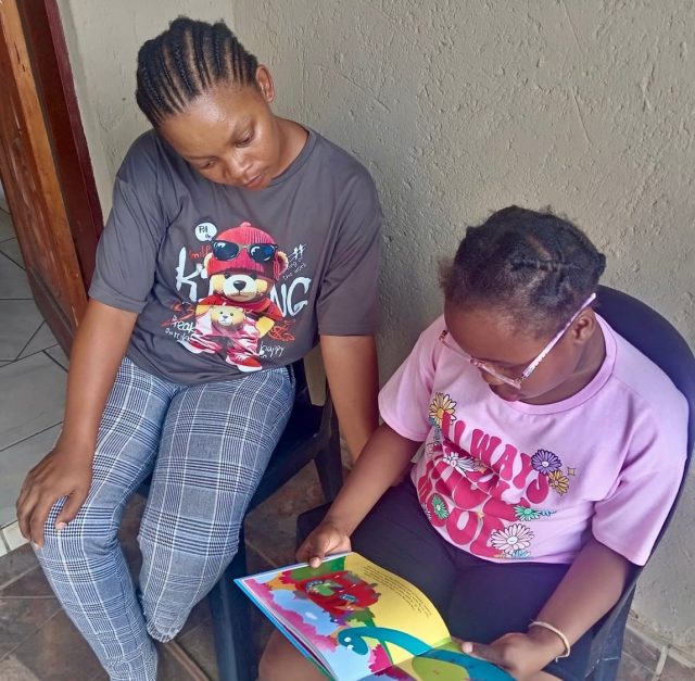 Sometimes all it takes is a story to change a child’s world. 

Through Gauteng SEF4 Family Literacy Facilitators, children are discovering the joy of reading in after-school reading clubs where stories spark imagination, confidence and a love of books.

The impact reaches beyond the children. Facilitators visit families in their homes, reading with children and encouraging parents and caregivers to take an active role in their learning journey. Families also receive reading supplements to continue practising at home, and caregivers are supported to register for library cards so they can borrow books from their local libraries.

Through this work, Nal’ibali SEF4 facilitators are helping children and families build a lasting culture of reading in their community.