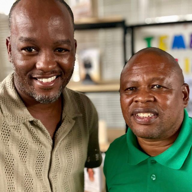 Honouring a mentor who shaped my reading journey.

As we close South African Library Week, I’d like to introduce you to my mentor, Dondo Dithebe, the man who introduced me to the beauty and power of African literature.

He inspired my love for reading and writing, and it was through his encouragement that I started reading and writing clubs in Soshanguve during my time at Tshwane University of Technology.

Most importantly, he taught me the value of reading to children and the power of community in nurturing a culture of reading. For that, I will always be grateful. 

Who inspired your reading journey?

Post a picture with someone who encouraged you to read and tell us how they shaped your love of books.

#SALibraryWeek #LibrariesTransform #ReadingForJoy #Nalibali #LiteracyForAll