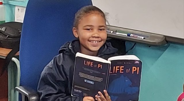 From reading to others at just two years old to sharing powerful stories like Life of Pi with matric learners, Cassidy Hendricks proves that a love for reading can start early and last a lifetime! 

Every page turned builds knowledge, sparks imagination, and grows empathy. The stories we read today shape the people we become tomorrow.

Start your reading journey today. You never know whose life you might inspire! 

Watch Cassidy read from one of her favourite books, Life of Pi.