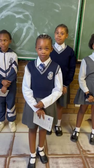 Makgotso Shares What She Learnt from Her Cut-Out Storybook.

Makgotso Mashishi from the Grade 5 Reading Club at Dikolobe Primary School in Mankweng proudly shared what she learnt after reading a cut-out-and-keep story from the Nal’ibali newspaper supplement. 

The best part about these stories? Children cut out the pages and put the parts together to make their very own book! Just like that, a newspaper turns into a storybook they can keep, read again and share with friends.

Makgotso’s story sharing sparked excitement and conversation in the reading club, showing how stories can inspire young readers to think, imagine and learn together. 

#Nalibali #CutOutAndKeep #ReadingClubs #StoryPower #YoungReaders