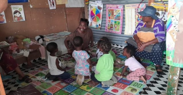 The most powerful way to share stories with Early Childhood Development (ECD) children is to meet them where they are, on their level, where connection and imagination can truly come alive. 

At 2winz Educare in Dimbaza Township, Nal’ibali Storytime brought children and practitioners together in a warm, joyful reading experience filled with laughter, interaction, and curiosity.

When adults read with children, not above them, storytelling becomes a shared journey. Children feel included, safe, and inspired, while language, listening, and early literacy skills are strengthened in a natural and meaningful way.

This is how a love of reading begins, through presence, connection, and stories shared together.

#Nalibali #ReadingForEnjoyment #EarlyChildhoodDevelopment #Storytime #EveryChildReads LiteracyMatters