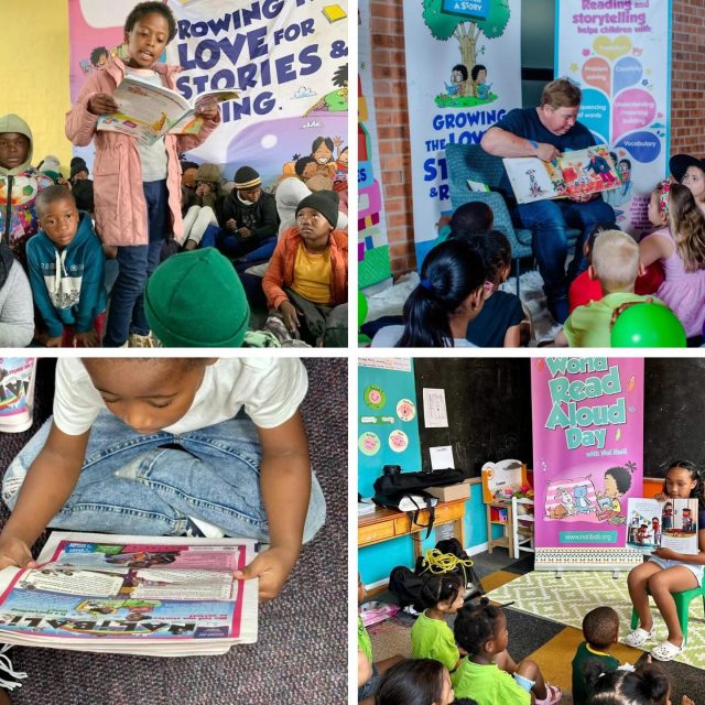 Invest in stories that shape futures.

Right now, too many children are growing up without books, without stories, without the chance to imagine more.

Support literacy work like that of Nal’ibali Trust and help open doors that should never be closed.

Because when a child gets a story today, their whole tomorrow can change.

Act now:
Visit the Nal’ibali donation page and make a contribution, sign up to volunteer, or explore simple ways to bring stories into children’s lives: https://nalibali.org/donate