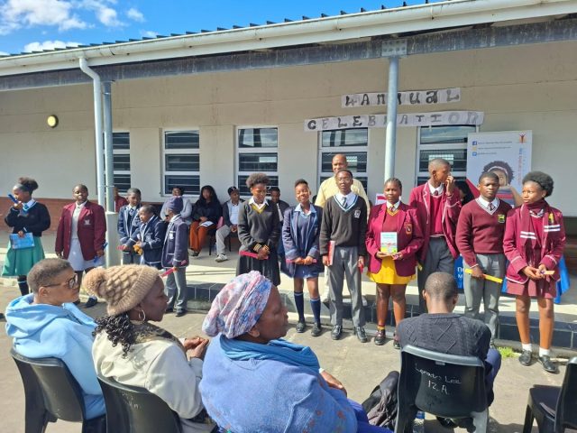 Learners took centre stage at the World Book Day celebration we hosted in Gqeberha, confidently reading, sharing ideas, and showing that reading builds confidence and voice.

At Mfesane High School, learners from different schools came together to connect with stories and each other. With support from Amazwi South African Museum of Literature and Nelson Mandela Bay Libraries, the message was clear: reading is a lifelong tool for opportunity.

A powerful highlight was Madoda Ndlakuse’s talk on how books can shape career paths, reminding learners that the stories they read today can shape their futures.

#WorldBookDay #Nalibali #ReadingMatters #LiteracyForAll #Gqeberha