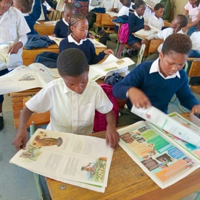 Something special unfolded in that space.

As Ms N. Grobler from Little Seeds Eastern Cape read Uncwadi, the children weren’t just listening, they were drawn in, seeing themselves in the story and beginning to find their own voices.

Then came the shift. With the Nal’ibali supplement book-making session, they moved from turning pages to creating their own. Little hands, big ideas, each child becoming a storyteller, holding something they made with pride.

With Mfundo the Mascot bringing energy and laughter, the room filled with imagination, confidence and pure joy.

This is the magic of reading for enjoyment.
It does not end with a story. It begins there. 

#Nalibali #ReadingForEnjoyment #Storytelling #LiteracyInAction