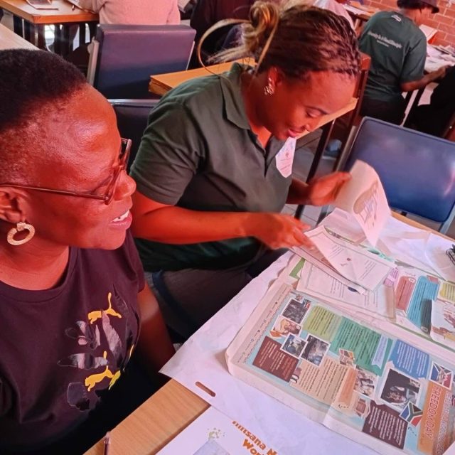 Our Tlhabane training at the Resource Centre in Rustenburg was more than just a workshop, it was collaboration in action.

Together with I-Rise Generation, a local organisation focused on community empowerment, we brought ECD practitioners and libraries into one shared space to strengthen early literacy support.

The impact? Practitioners gained practical tools, built local connections, and now have ongoing support to create richer reading experiences for children.

Because when communities work together, literacy grows stronger.

#Nalibali #ECD #ReadingForJoy #LiteracyForAll #CommunityCollaboration