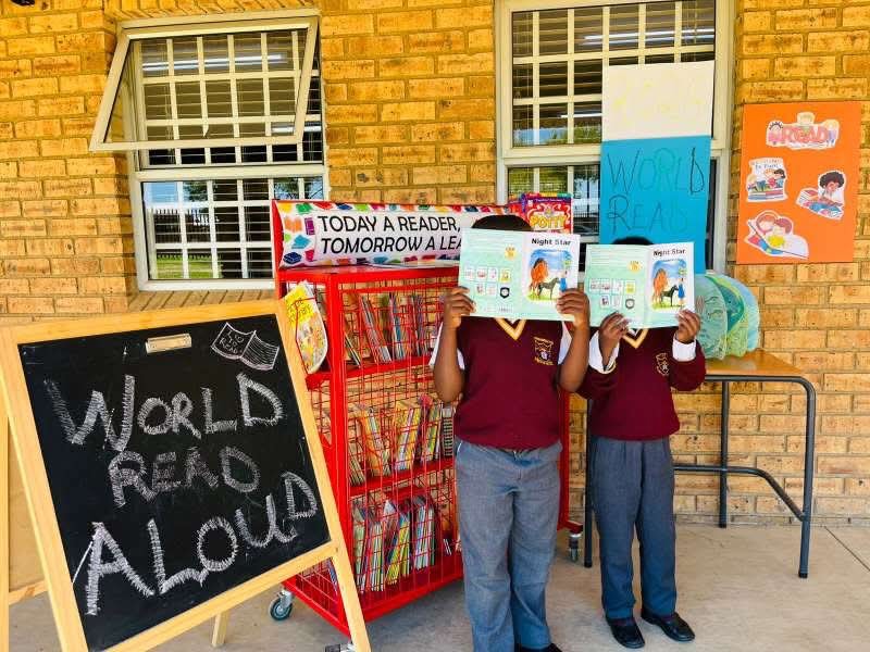 Throwback to World Read Aloud Day at Iphamiseng Primary School in Duduza, Gauteng!

The children had a wonderful time listening to stories, reading aloud and sharing in the joy of books.

A fantastic way to spark a lifelong love for reading.