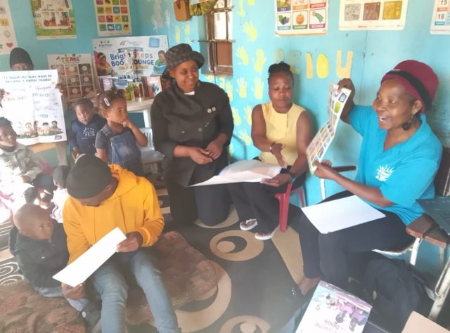 Mentorship that makes an impact.

Mentorship and Support helps us track whether trained partner reading clubs remain functional and ensures leaders are supported beyond training.

In Nqanqarhu (Maclear), Joe Gqabi District, Bright Steps Inclusive Academy’s reading club leaders thanked Nal’ibali for keeping its promise to walk the journey with them.

Training starts the journey. Ongoing support sustains the impact.