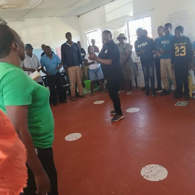 About 10 new Literacy Clubs are expected to be established in Mthatha following a Men’s Literacy Imbizo held on 22 August.

We, in collaboration with SOS Children’s Villages, brought the workshop to Phola Park, where men and women explored creative ways to read, tell stories and connect with children.

The session highlighted the important role communities can play in helping children develop a love of reading and creating more spaces for children to read, listen, imagine and grow.