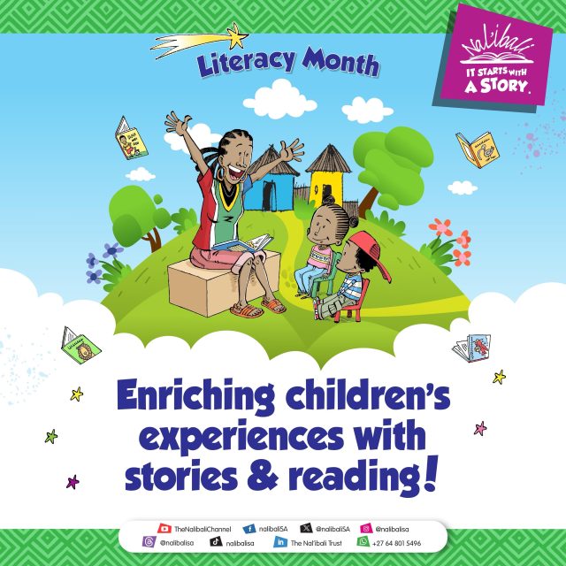 Literacy Month Is Here! 🔥 

September is here, and we’re celebrating the power of stories, languages and heritage!

Our stories preserve where we come from. Our languages carry our history. And our foot soldiers are making sure these treasures reach the next generation.

From educators and caregivers to reading club facilitators, storytellers, volunteers and parents, they’re keeping our stories alive, one child, one book and one story at a time.

This month, we celebrate them, our languages, our diverse cultures and the power of reading.

Our stories. Our languages. Our heritage. Our future.

What story from your culture should every child know?