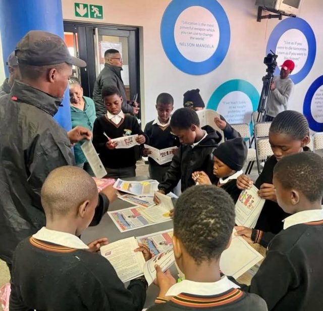 Stories, books and a love of reading took centre stage at Jabavu Library! 

Together with Jabavu Library, we celebrated Literacy Month with learners and educators from Makola Primary School through a day filled with storytelling, writing activities, reading and plenty of fun.

Learners engaged with our reading supplements, shared in stories and took part in activities designed to make reading enjoyable and meaningful. They also received books to take home, helping keep the joy of reading going beyond the library.

Because building a culture of reading starts with giving children stories they can enjoy, spaces where they can read and opportunities to see themselves as readers.