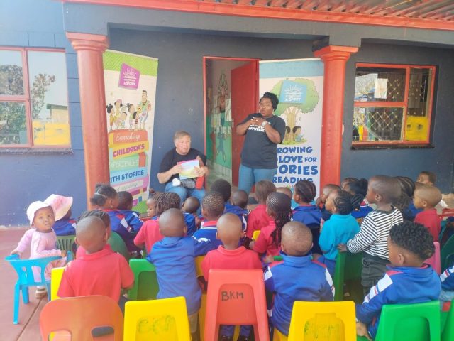 Stories, songs and laughter filled Bokamoso Day Care in KwaMhlanga, Mpumalanga, this morning.

We spent time with our ECD children, reading stories, singing songs and sharing the joy of learning through play.

It’s never too early to start a love for stories and reading.
