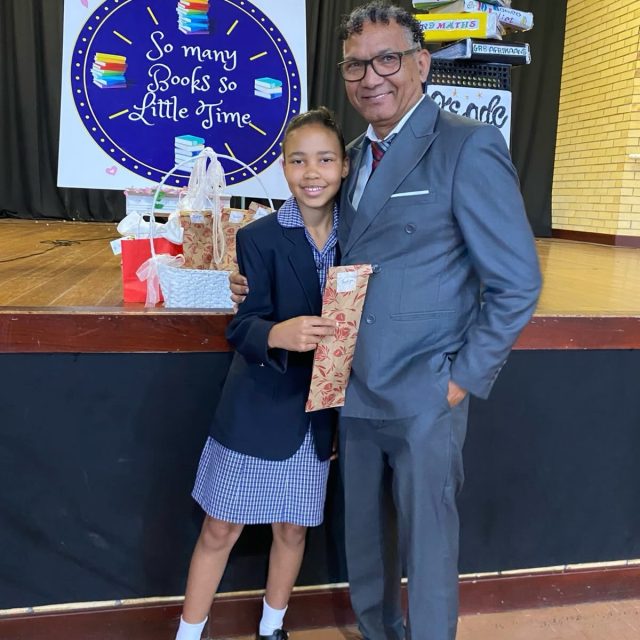 Stationery may seem simple, but for a child, having the right tools can make a meaningful difference in their learning journey.

Our ambassador, Cassidy Hendricks, recently celebrated a special stationery donation handover at Fairmount Secondary School, made possible through the incredible generosity of her sponsors and donors.

We are deeply grateful to everyone who continues to support Cassidy and her commitment to helping children access the resources they need to learn, grow and reach their full potential.