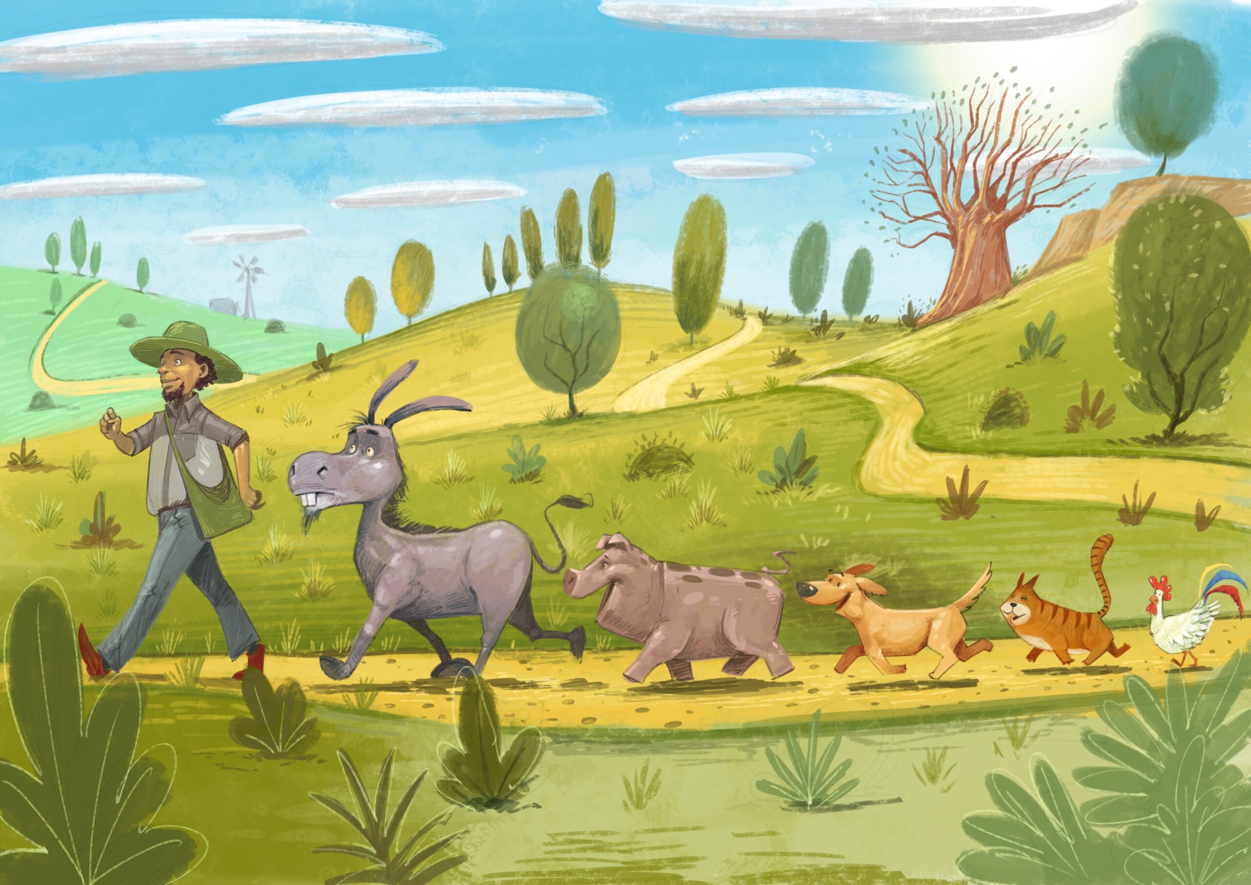 Farmer and family 1